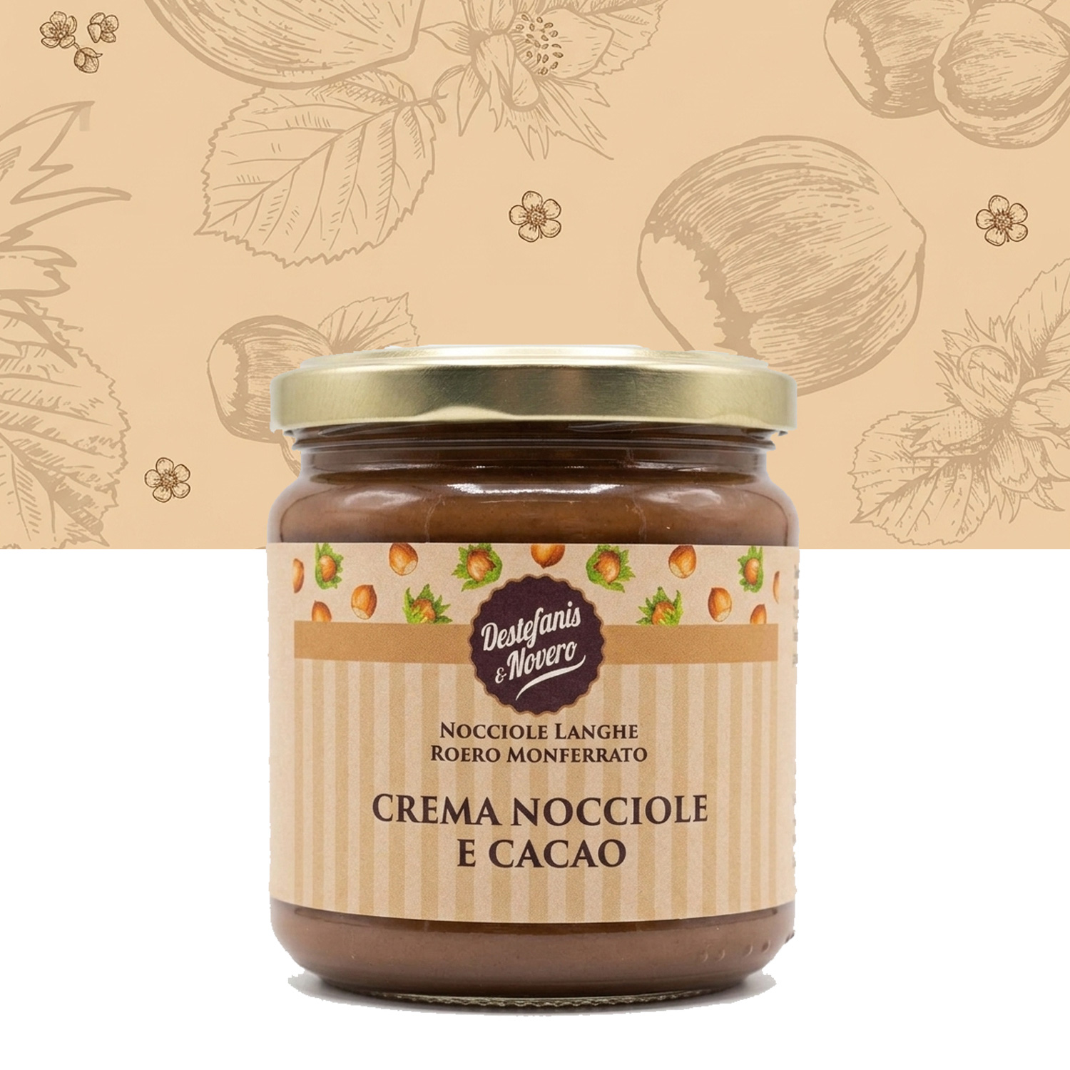 Crema nocciole e cacao